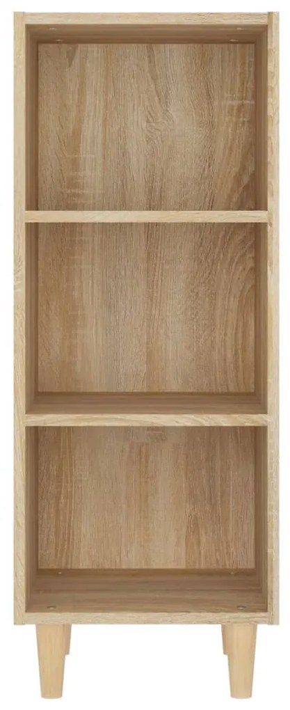 vidaXL Ντουλάπι Sonoma Δρυς 34,5x32,5x90 εκ. από Επεξεργασμένο Ξύλο