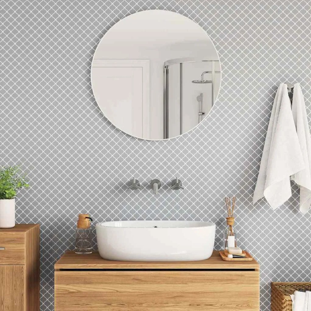 vidaXL Tile Λαμπτήρα 10 pcs Γκρι 27 x 27 εκ. Πολυουρεθάνη και PET