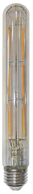 Adeleq Led Λάμπα Cog Σωλήνας Διάφανος L225mm D30mm Ε27 6W Θερμό 13-27306600