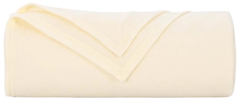 vidaXL Ριχτάρια 6 pcs Κρεμ 350 x 270 εκ. Μαλλί