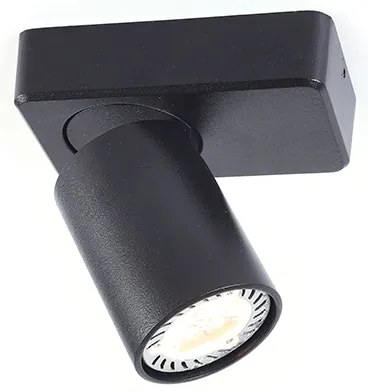 Φωτιστικό Σποτ Aca RA301S12BK ELITIS Μαύρο Ματ (Black Mat)