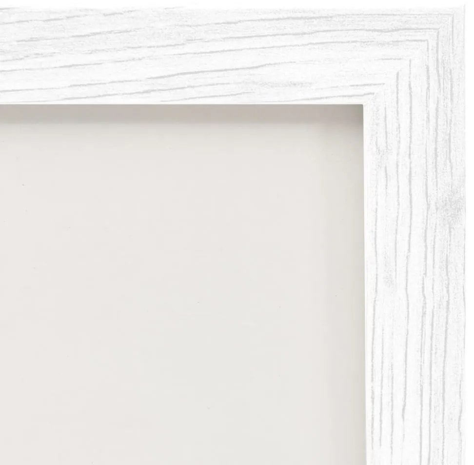 vidaXL Διπλή Κορνίζα Κολάζ Λευκή 2 x (21 x 29,7 εκ.)