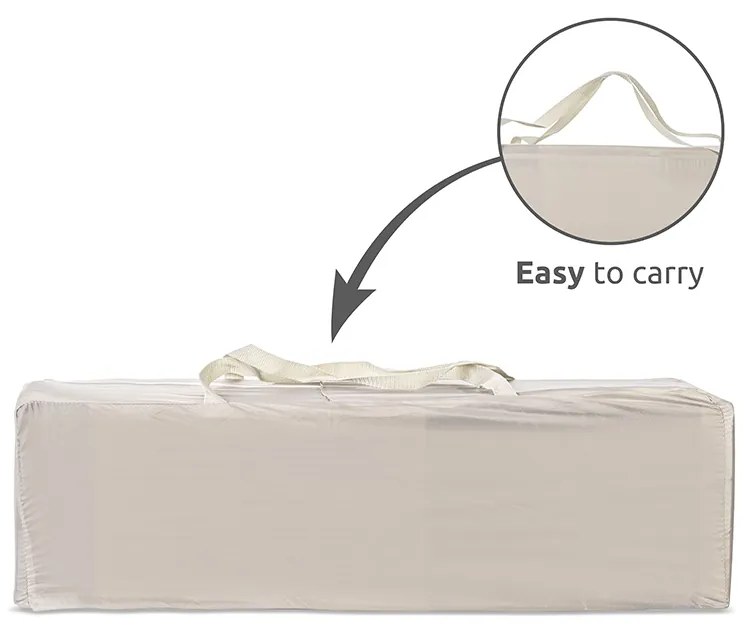 Παρκοκρέβατο  Carina 1 Layer Beige Stars 10080662417 Lorelli