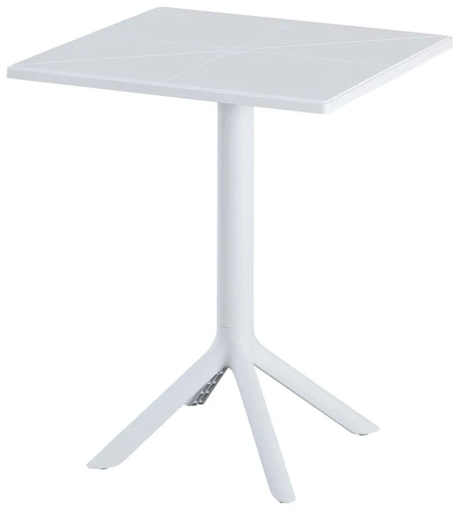 Τραπέζι Κήπου Terrin HM6125.11 60,5x60,5x76,5cm White