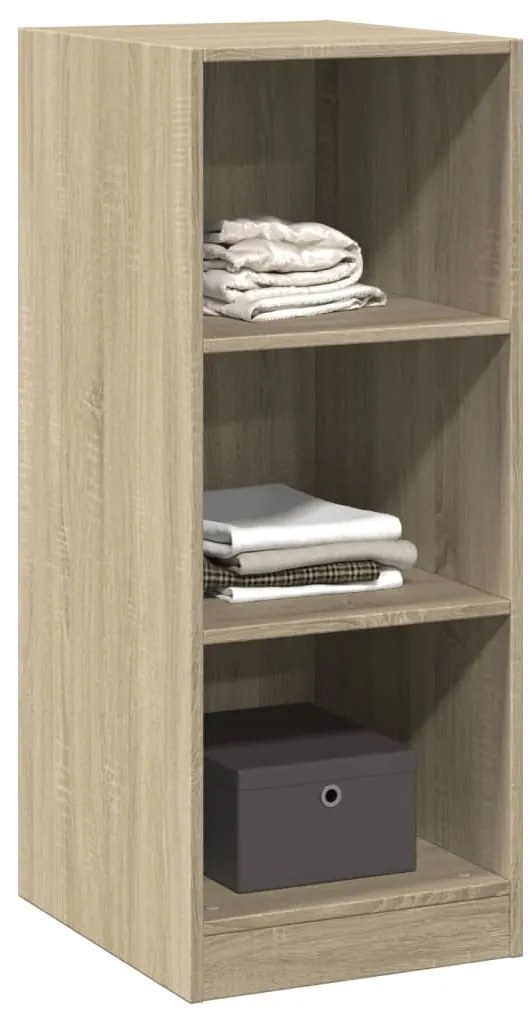 Ντουλάπα Sonoma Δρυς 48 x 41 x 102 εκ. από Επεξεργασμένο Ξύλο - Καφέ