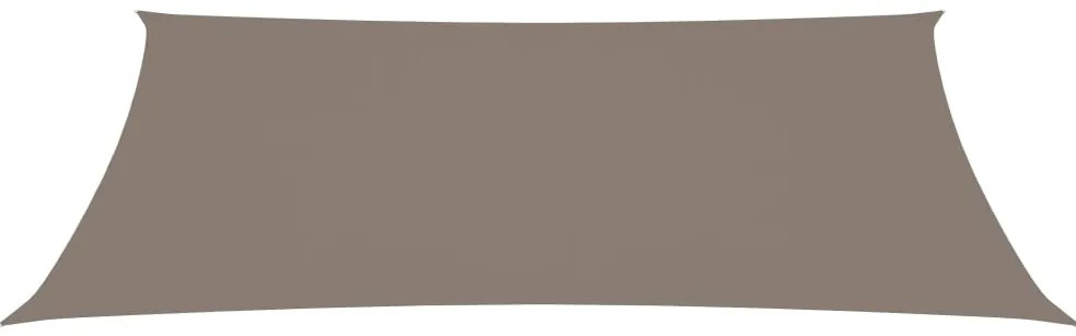 vidaXL Πανί Σκίασης Ορθογώνιο Taupe 2,5 x 5 μ. από Ύφασμα Oxford