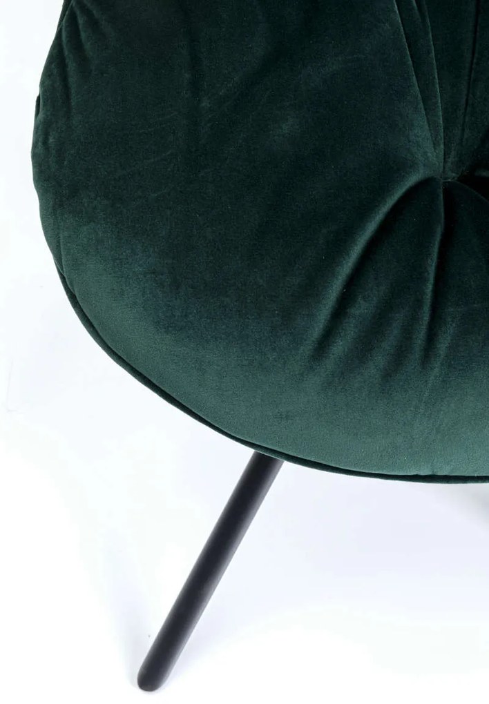 Καρέκλα Mila Πράσινη 51x65x88εκ - Πράσινο