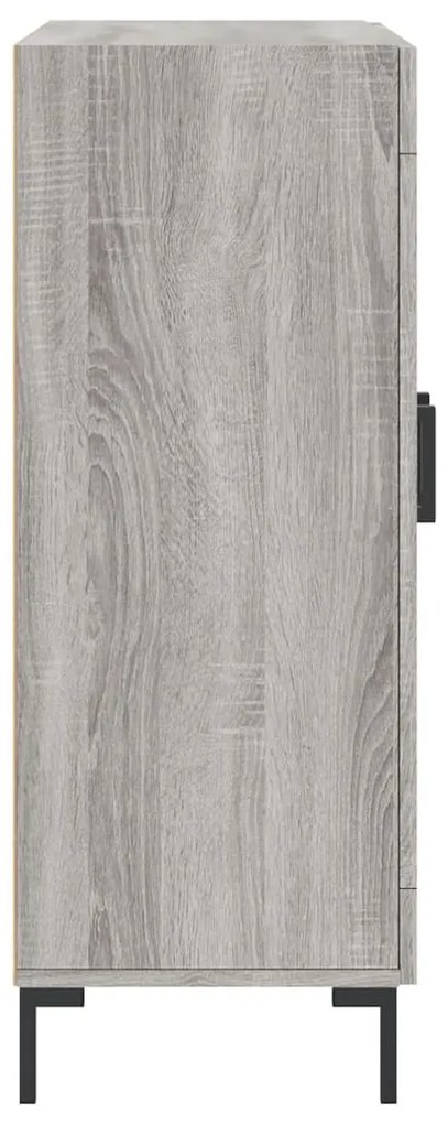 vidaXL Ντουλάπι Γκρι Sonoma 69,5 x 34 x 90 εκ. από Επεξεργασμένο Ξύλο