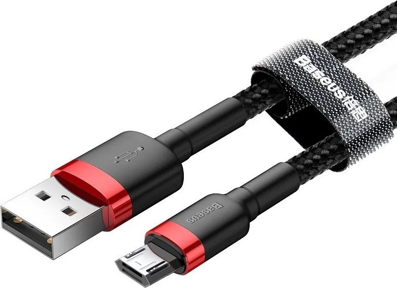 Baseus Cafule Micro USB cable 1.5A 2m (Red+Black)