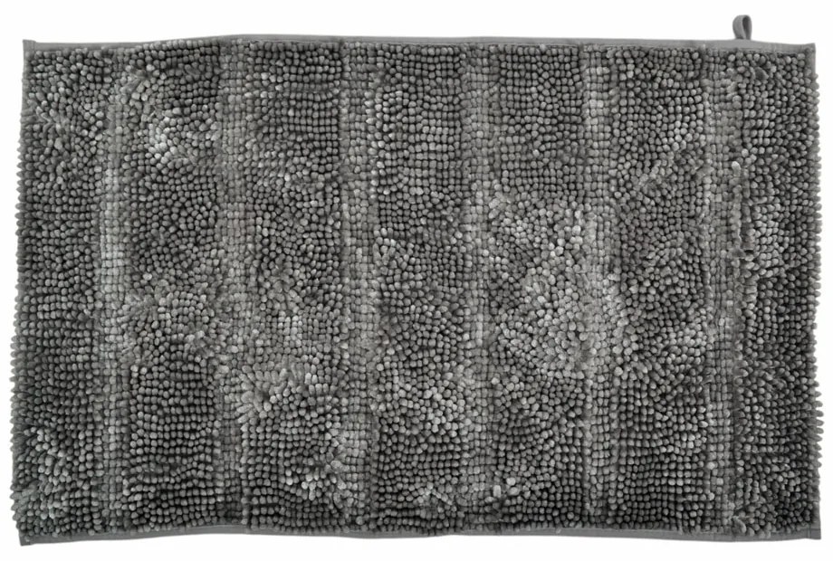 Πατάκι Μπάνιου 1500Gsm Με Sebs Πλάτη Γκρι Σενίλ 50x80cm ANKOR