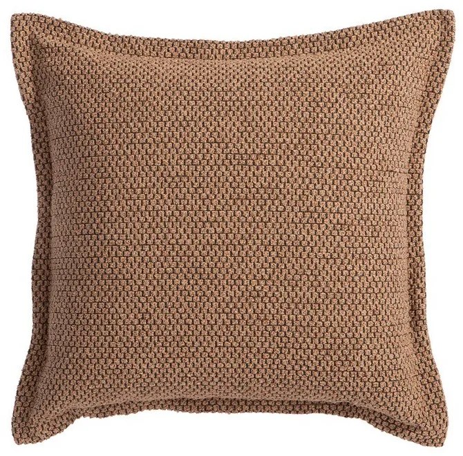 Μαξιλάρι Διακοσμητικό (Με Γέμιση) Brooklyn 25 Mocca Nef-Nef Homeware 50X50 Ακρυλικό,Βαμβάκι, Polyester