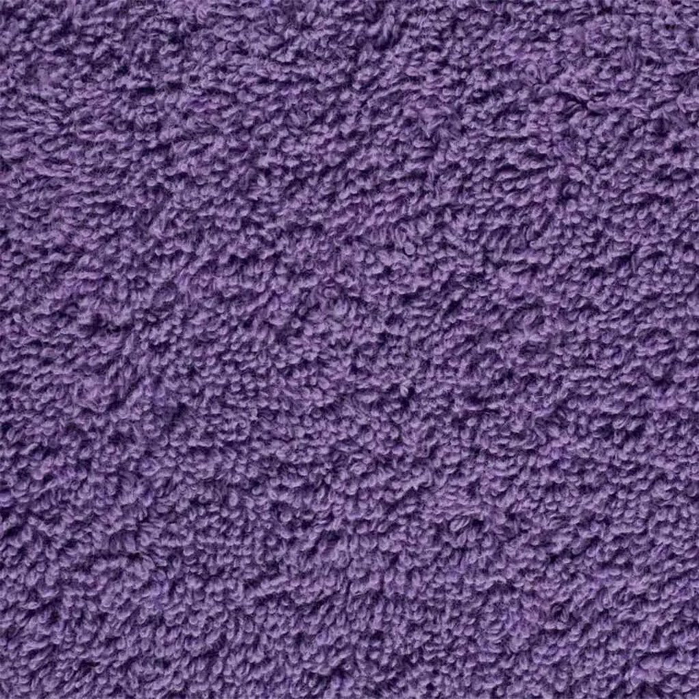 vidaXL Πετσέτες Προσώπου SOLUND 10 pcs Μοβ Βαμβάκι
