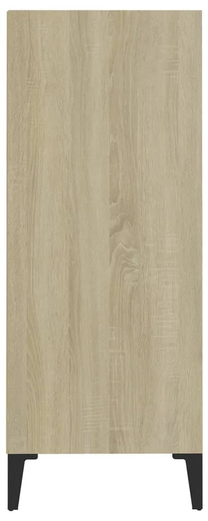 vidaXL Ραφιέρα Sonoma Δρυς 57 x 35 x 90 εκ. από Μοριοσανίδα