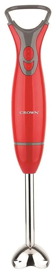 Crown GR-2510 Ραβδομπλέντερ με Ανοξείδωτη Ράβδο 400W Κόκκινο