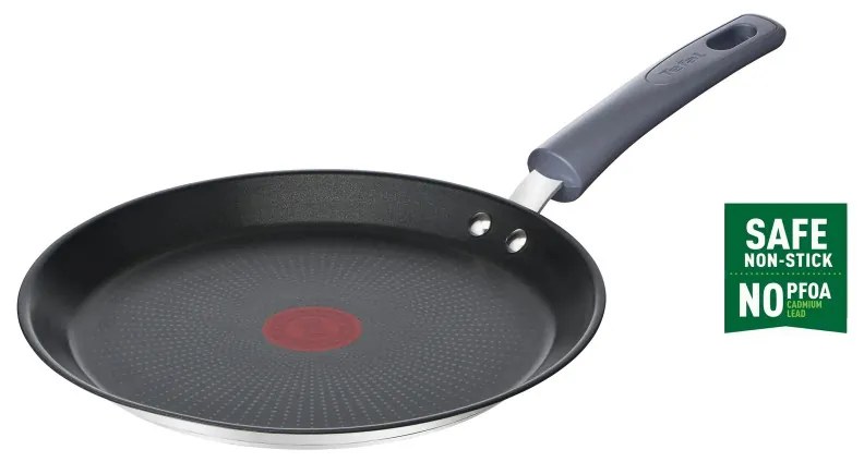 Τηγάνι Tefal G7313855 Daily Cook, 25 cm, Αντικολλητική επίστρωση, Θερμοσήμα, Επαγωγή, Ανοξείδωτο