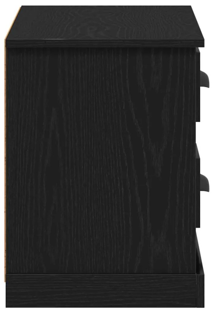 vidaXL Ντουλάπι TV Μαύρη Οξυά 99,5 x 35,5 x 48 εκ. Επεξεργασμένο ξύλο