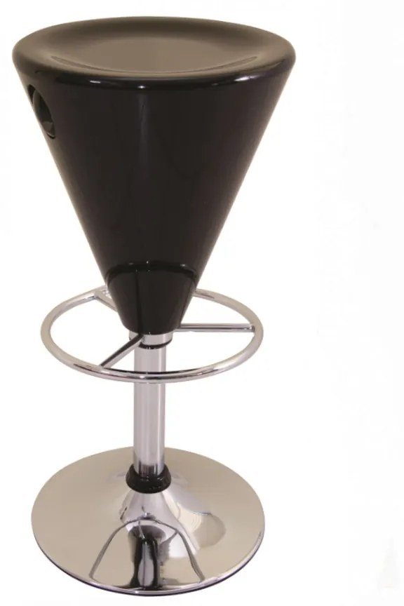 Barstool Cone Black  metax-13-01-178 διάστ.0.0000 x 0.0000 x 0.0000