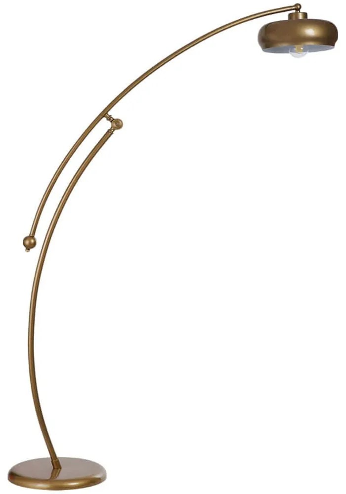 Φωτιστικό Δαπέδου 534LUN5623 Φ30x155cm 1xE27 40W Gold Opviq