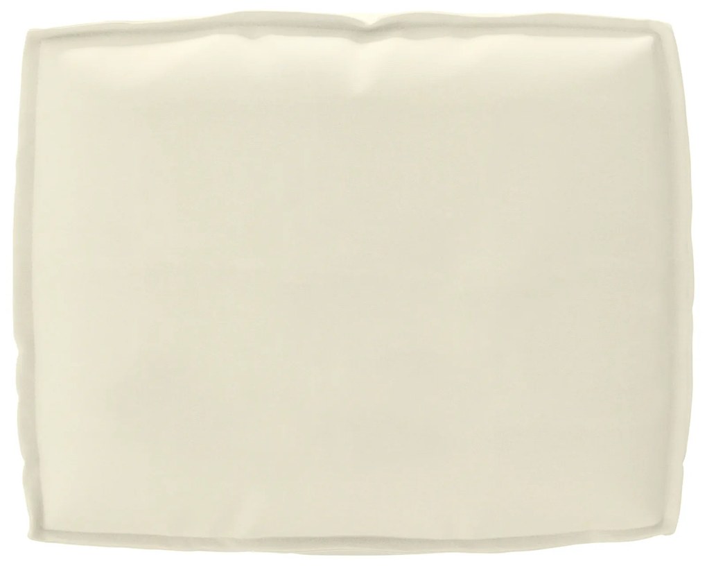 vidaXL Σετ Μαξιλαριών Πάγου 2 pcs Κρεμ 50 x 50 x 12 cm Ύφασμα Oxford