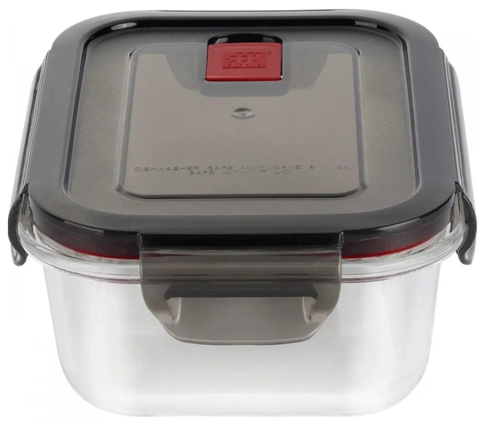Δοχείο Τροφίμων Gusto 39506-001 600ml Clear-Anthracite Zwilling Glass