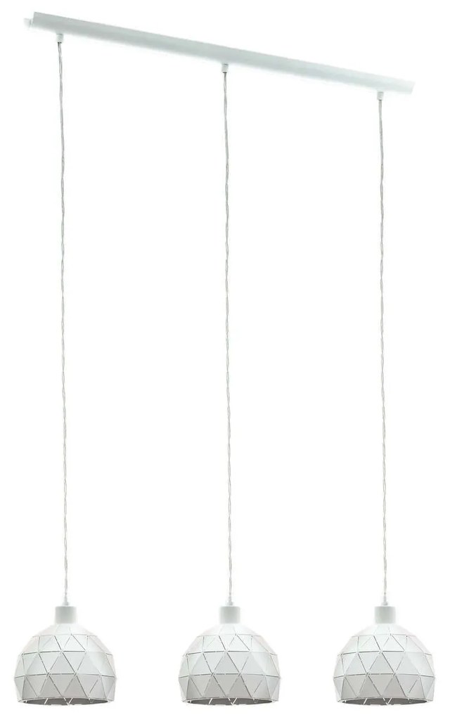 Φωτιστικό Οροφής - Ράγα 97857 White Roccaforte Eglo Metal