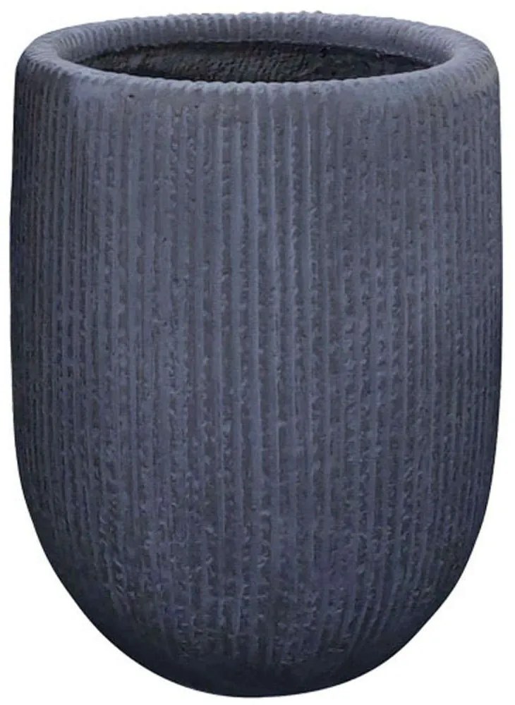 Κασπώ Πήλινο Γραμμωτό 06-00-23218-M Φ33x41cm Grey Marhome Clay