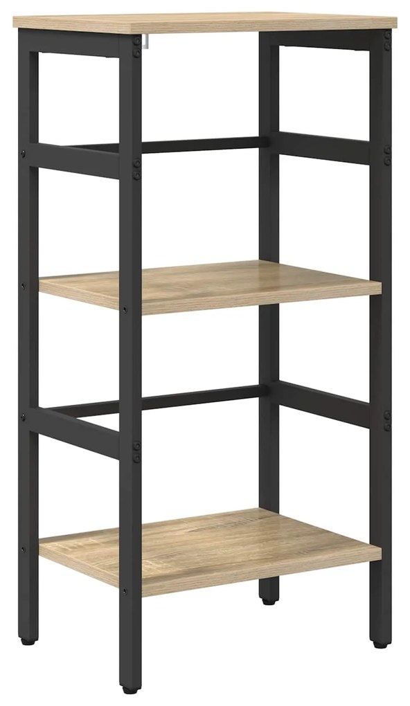 Ράφι Βιβλίων Δρύς Sonoma 40 x 29,5 x 81 εκ Επεξεργασμένο ξύλο