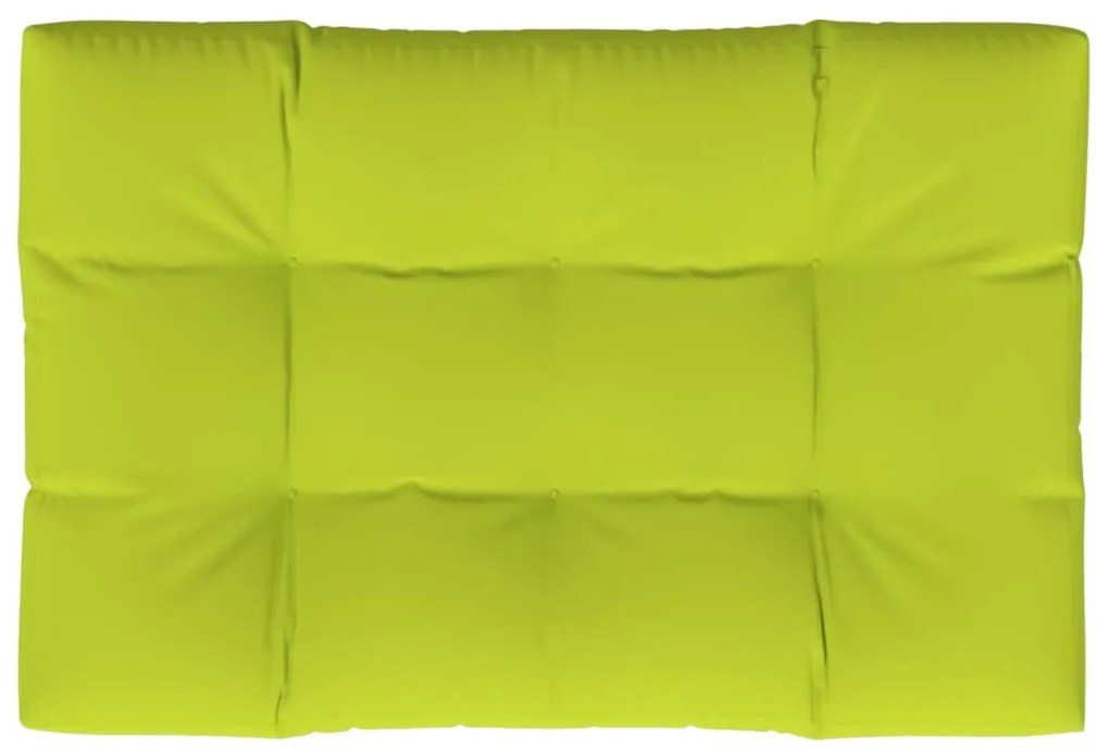 vidaXL Μαξιλάρι Παλέτας Αν. Πράσινο 120 x 80 x 12 εκ. Υφασμάτινο
