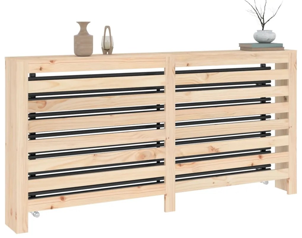 vidaXL Κάλυμμα Καλοριφέρ 169x19x84 εκ. από Μασίφ Ξύλο Πεύκου