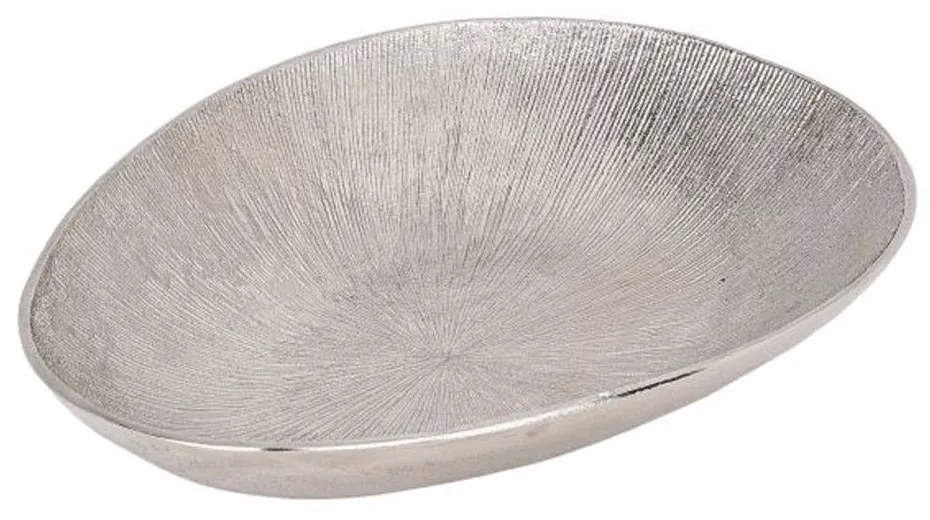Διακοσμητικός Δίσκος Forleyet 427042 34,5x24,5x5,5cm Nickel Eglo Aluminium