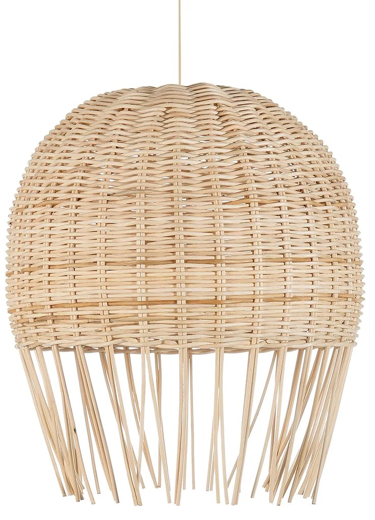 Ceiling Light S Line 90cm Rattan Χειροποίητο Κρεμαστό 48-57A3-00N3