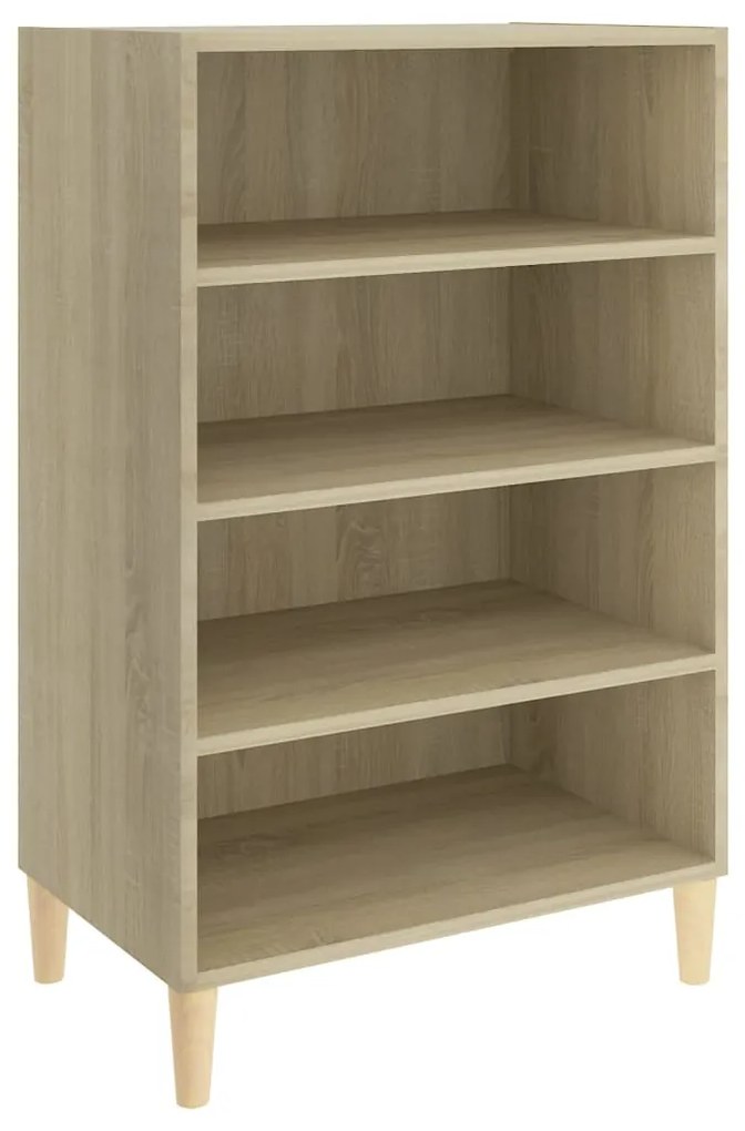 vidaXL Ραφιέρα Sonoma Δρυς 57 x 35 x 90 εκ. από Μοριοσανίδα
