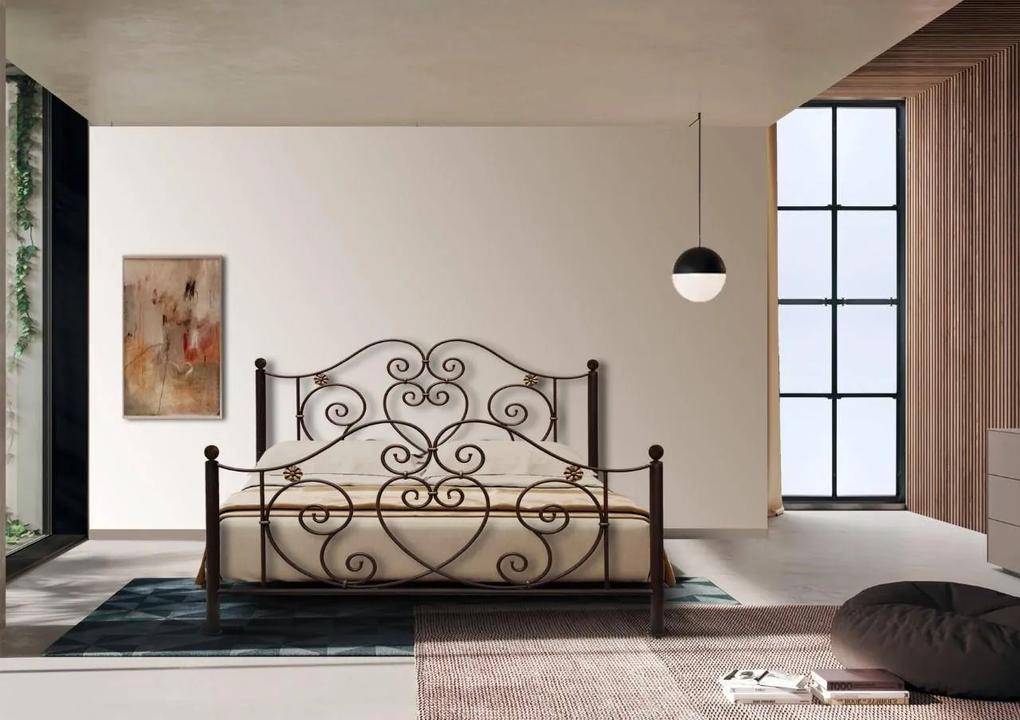 Κρεβάτι  126ΚΠ3 για στρώμα 150χ200 διπλό με επιλογή χρώματος