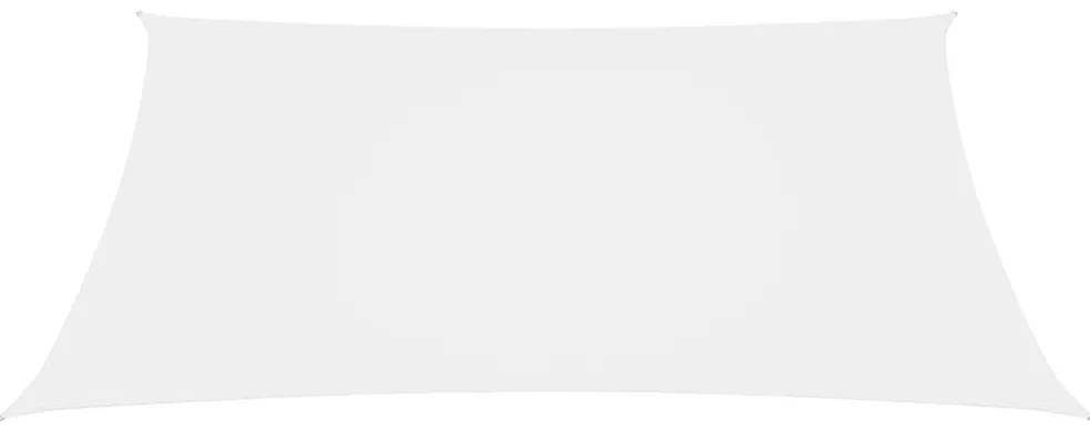 vidaXL Πανί Σκίασης Ορθογώνιο Λευκό 2,5 x 4,5 μ. από Ύφασμα Oxford