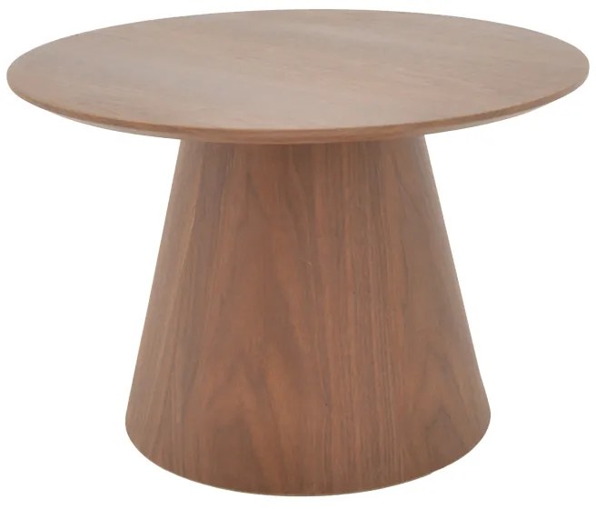 Intrahome Τραπέζι σαλονιού Kayano Intrahome καρυδί mdf Φ60x40εκ | SKU: INTRAPA-212111222