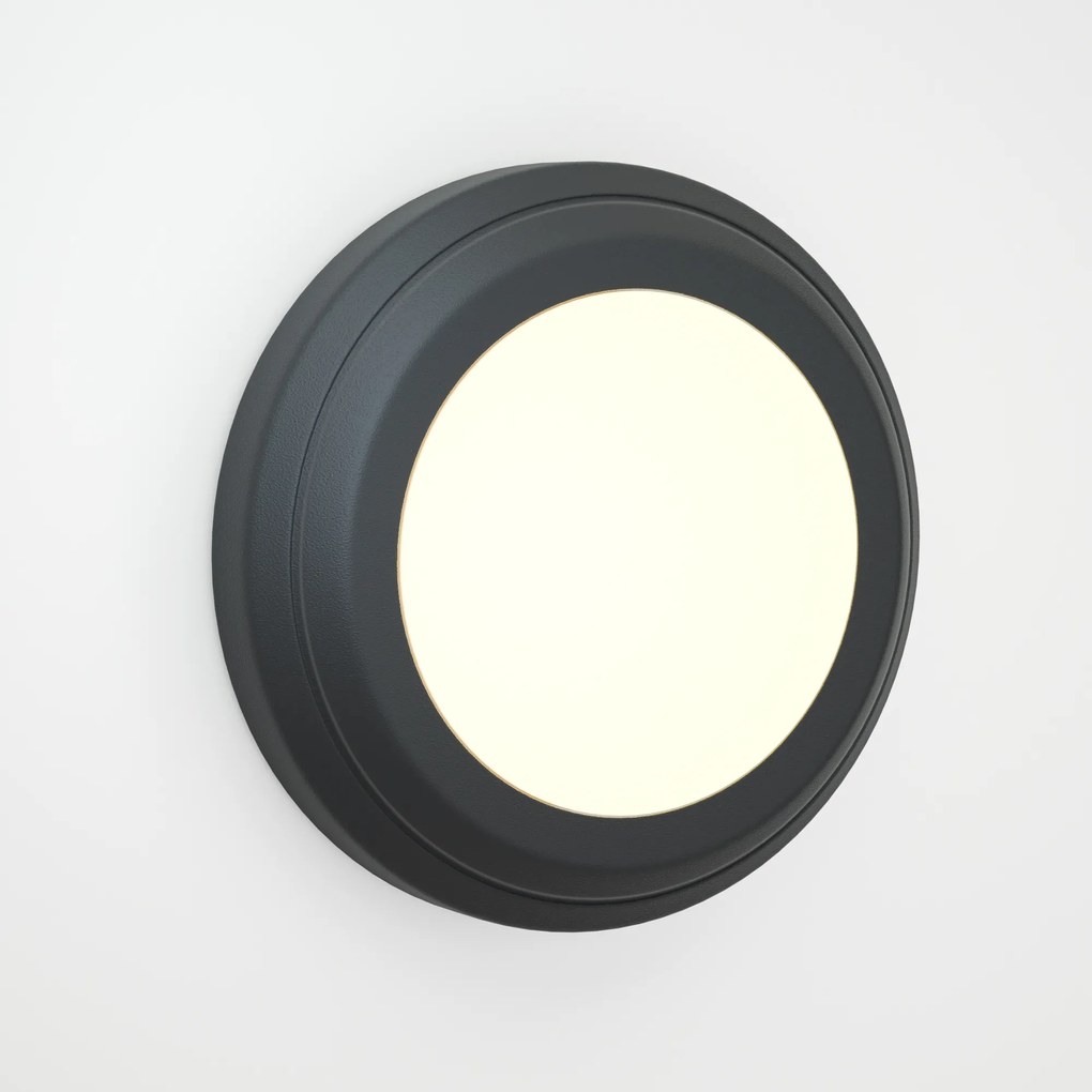 Φωτιστικό τοίχου Jocassee LED 3.5W 3CCT Outdoor Wall Lamp Anthracite D:15cmx2.7cm (80201440) - 1.5W - 20W - 80201440