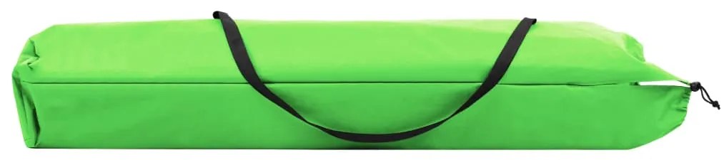 vidaXL Ξαπλώστρα Δύο Ατόμων Πτυσσόμενη Πράσινη Ατσάλινη