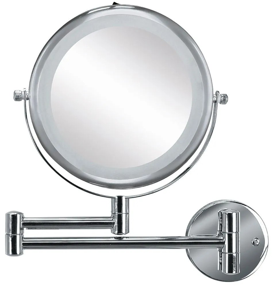 Καθρέφτης Τοίχου Brilliant 8428 Silver Kleine Wolke Metal, Glass