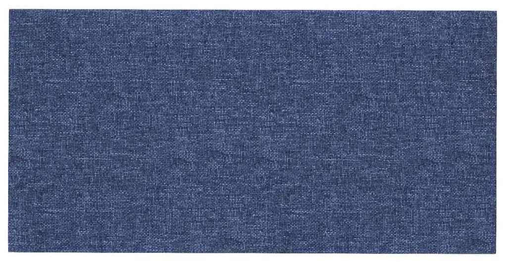 vidaXL Πάνελ Τοίχου 12 τεμ. Μπλε 60 x 30 εκ. 2,16 μ² Υφασμάτινα