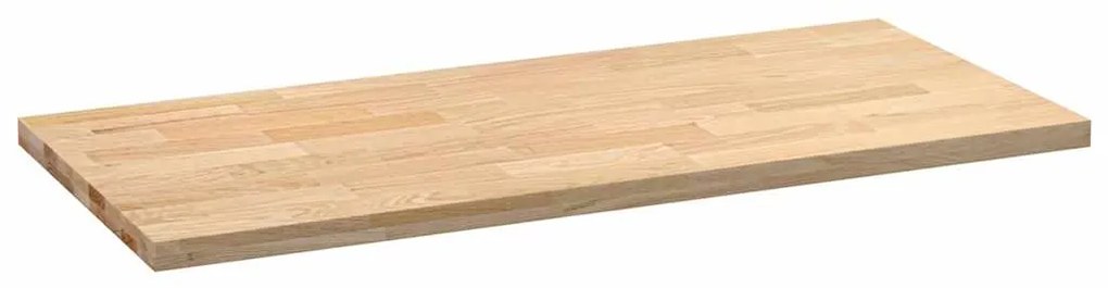 vidaXL πάγκος εργασίας κουζίνας 140x63,5x4 εκ. στερεό δρυς ορθογώνιο
