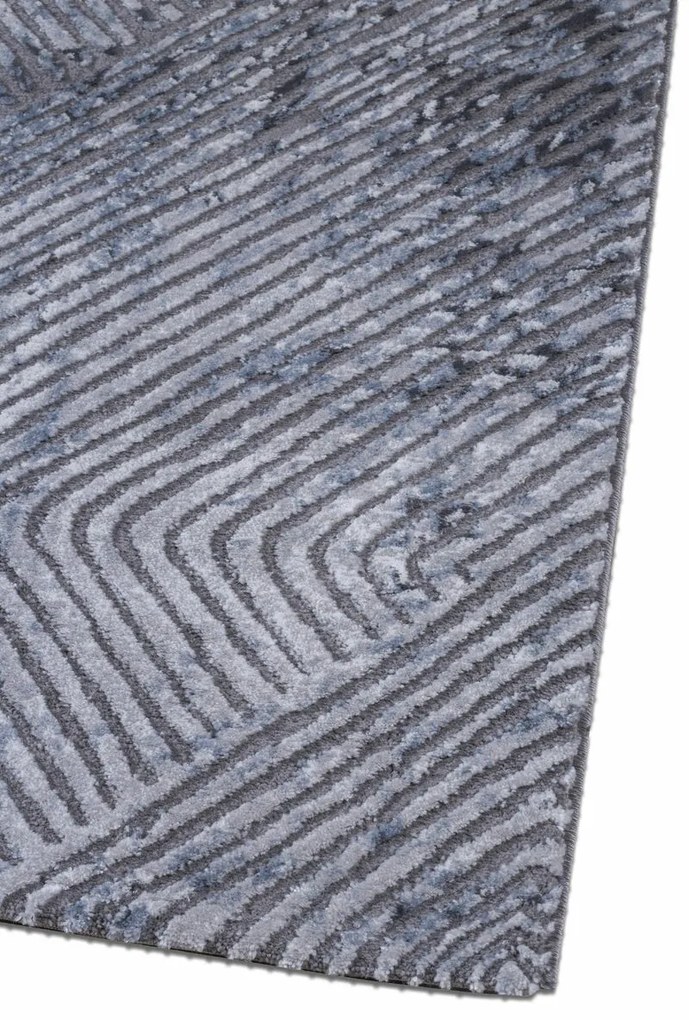 Γραμμικό χαλί γκρι μπλε Ostia 7100/953  - Colore Colori 1,60x2,30