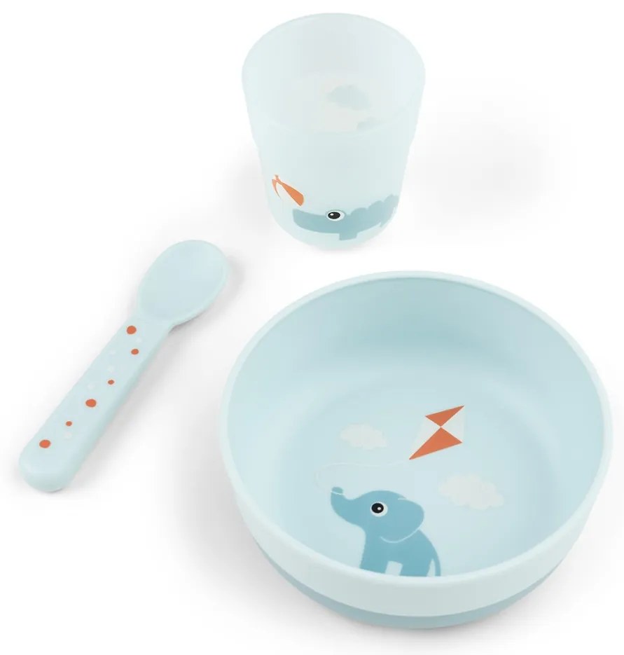 DoneByDeer Σετ Φαγητού playground blue +0μ 3τεμ