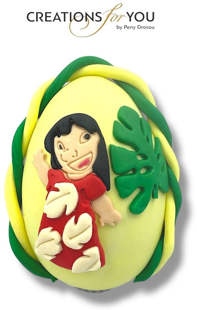 Τύπου Λίλο και Στίτς- Lilo & Stitch Αρωματική λαμπάδα - Σετ Λαμπάδα και πλάτη