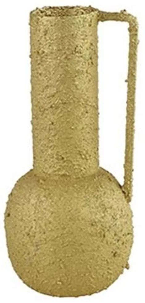Βάζο - Κανάτα 013.796630 12x24,5cm Μεταλλικό Gold Metal