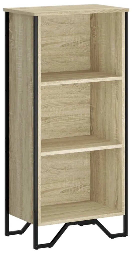 vidaXL Βιβλιοθήκη Sonoma Δρυς 50x31x106 εκ. από Επεξεργασμένο Ξύλο