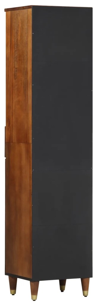 vidaXL Κονσόλα 38x33x160 εκ Μασίφ ξύλο μάνγκο