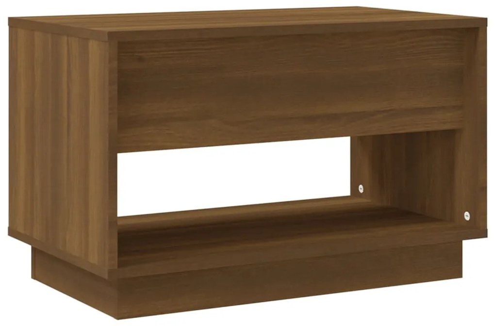 vidaXL Έπιπλο Τηλεόρασης Καφέ Δρυς 70x41x44 εκ. Επεξεργασμένο Ξύλο