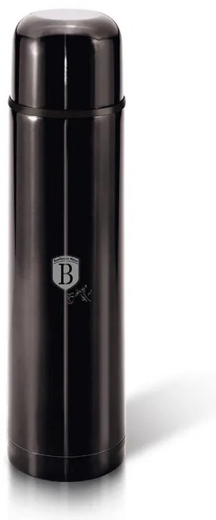 Berlinger Haus Ανοξείδωτο Θερμός Vacuum 1L Carbon BH-6404