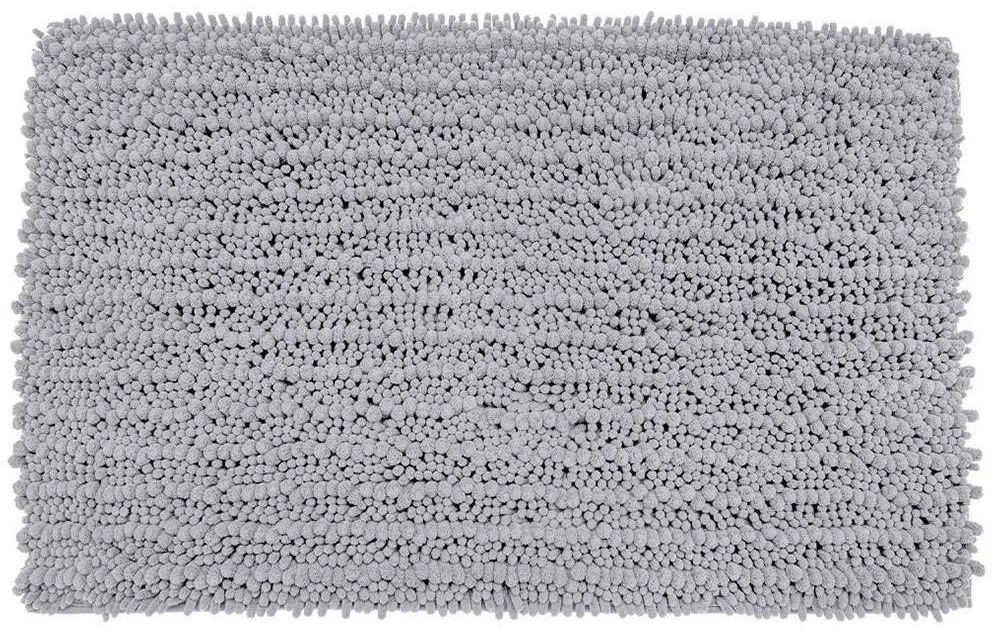 Πατάκι Μπάνιου Shaggy 02-20743 Light Grey Estia 50 X 80 Πολυέστερ