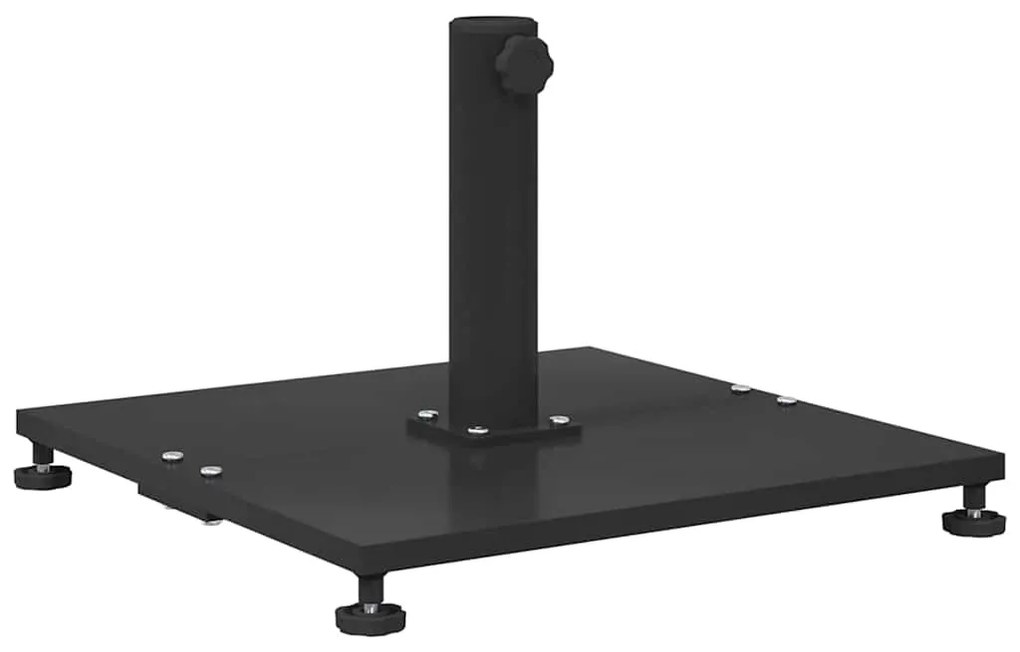 vidaXL Εξωτερική βάση ομπρέλας Μαύρο 45 x 45 x 31 εκ. Ατσάλι